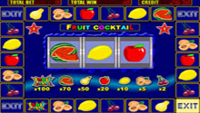 Игровой автомат Fruit Cocktail от Igrosoft